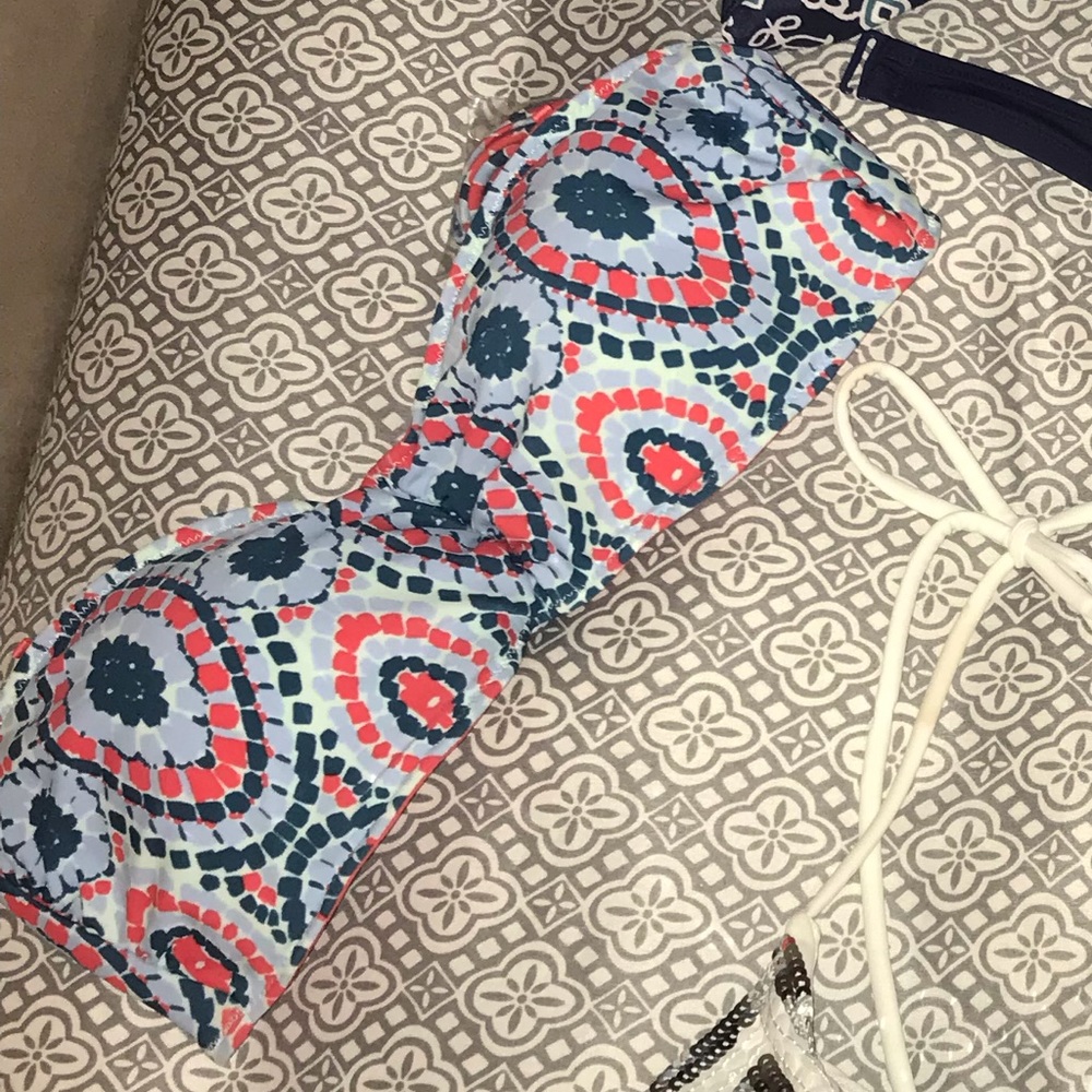 Aerie reversible bandeau bikini top